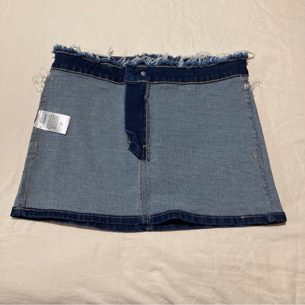 Peppermayo Kirryn Micro Mini Denim Skirt - Picture 7 of 8